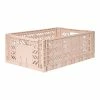 AYKASA Maxi Folding Storage Box Milk Tea