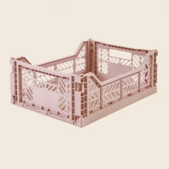 AYKASA Midi Folding Crate | Milk Tea