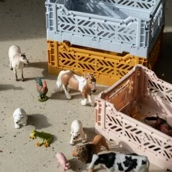 AYKASA Mini Storage Crate - Coconut Milk