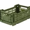 AYKASA Folding Crate - Mini - Khaki