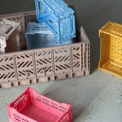 AYKASA Midi Storage Crate - Pale Blue