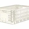 AYKASA Folding Crate - Maxi - Coconut Milk