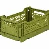 AYKASA Folding Crate - Mini - Olive