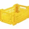 AYKASA Folding Crate - Mini - Yellow