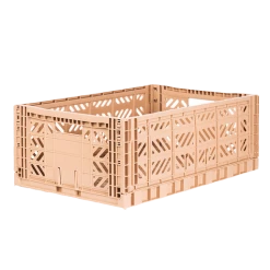 AYKASA Maxi Foldable Crate - Milk Tea