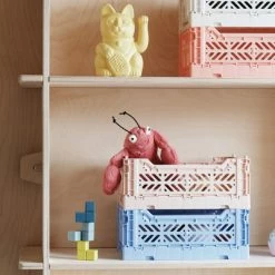 AYKASA Folding Crate - Mini - Baby Blue