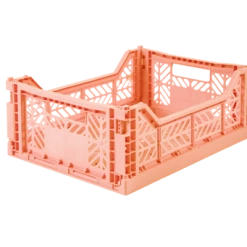 AYKASA Midi Foldable Crate - Salmon