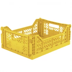 AYKASA Midi Folding Storage Box Yellow
