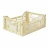 AYKASA Medium Folding Storage Crate Banana
