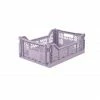 AYKASA Folding Crate Medium Orchid