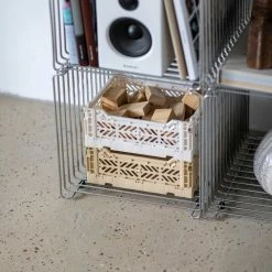 AYKASA Mini Storage Crate - Salmon