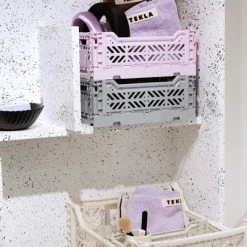 AYKASA Folding Crate - Mini - Orchid
