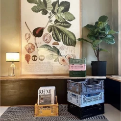 AYKASA Midi Folding Crate | Coconut Milk