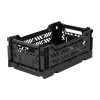 AYKASA Folding Crate Mini Black