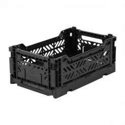 AYKASA Folding Crate Mini Black