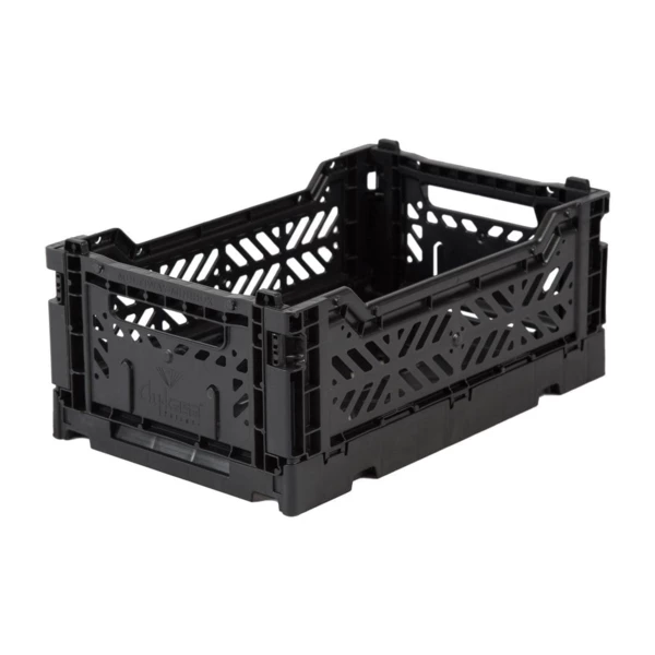 AYKASA Folding Crate Mini Black 3 AYKASA Folding Crate Mini Black