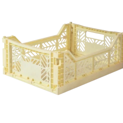 AYKASA Midi Foldable Crate - Cream