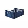 AYKASA Faltkiste Midi 40 X 30 Cm Navy 2 AYKASA Faltkiste Midi 40 X 30 Cm Navy