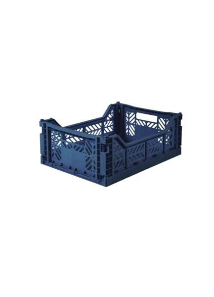 AYKASA Faltkiste Midi 40 X 30 Cm Navy 3 AYKASA Faltkiste Midi 40 X 30 Cm Navy
