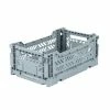 AYKASA Folding Crate Mini Pale Blue