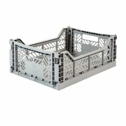 AYKASA Foldable Crate Midi Grey