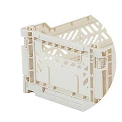 AYKASA Folding Crate Mini Coconut Milk 4 AYKASA Folding Crate Mini Coconut Milk