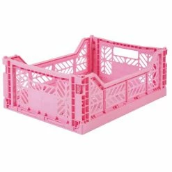 AYKASA Midi Folding Storage Box Baby Pink