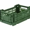 AYKASA Folding Crate - Mini - Dark Green
