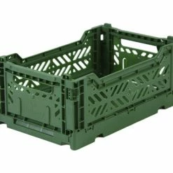 AYKASA Folding Crate - Mini - Dark Green