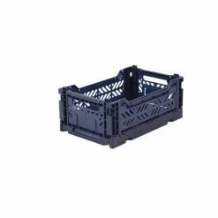 AYKASA Folding Crate Mini Navy