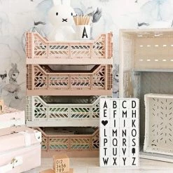 AYKASA Cesta Pieghevole Mini Vari Colori