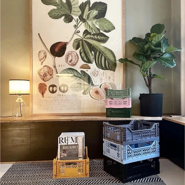 AYKASA Midi Folding Crate | Salmon 5 AYKASA Midi Folding Crate | Salmon