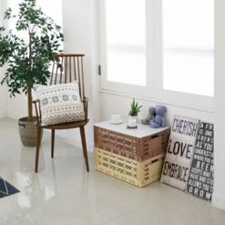 AYKASA Caja Plegable Grande - Salmon Pink