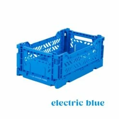 AYKASA Mini Coloured Folding Crate
