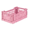 AYKASA Folding Crate Mini Baby Pink 2 AYKASA Folding Crate Mini Baby Pink