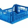 AYKASA Folding Crate - Medium - Electric Blue