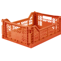 AYKASA Midi Foldable Crate - Orange