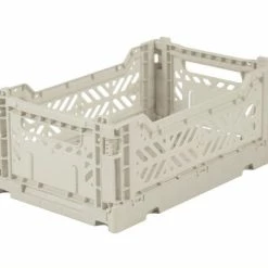 AYKASA Folding Crate - Mini - Light Grey