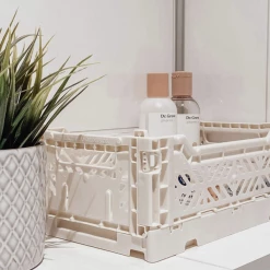 AYKASA Midi Folding Crate | Mustard