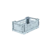 AYKASA Mini Foldable Crate - Pale Blue