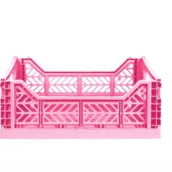 AYKASA Plastic Foldable Crate - Medium