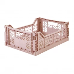 AYKASA Midi Folding Crate | Milk Tea